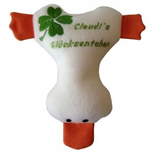 Glücksentchen mit Ihrem Namen