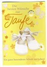 Glückwunschkarte Taufe