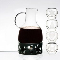 Glühwein Set - Karaffe &amp; Thermo