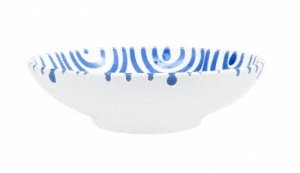 Gmundner Keramik Blaugeflammt Salatschal