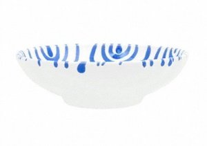 Gmundner Keramik Blaugeflammt Schale uni