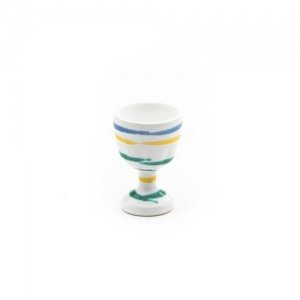 Gmundner Keramik Buntgeflammt Eierbecher