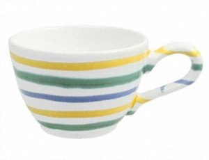 Gmundner Keramik Buntgeflammt Kaffee Obe