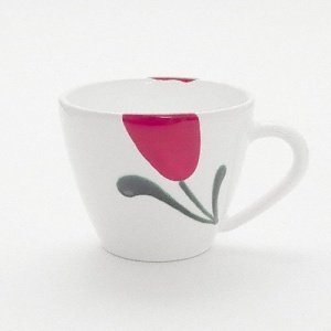 Gmundner Keramik Emotion Rot Kaffee Ober