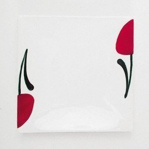 Gmundner Keramik Emotion Rot Platte quad