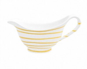 Gmundner Keramik Gelbgeflammt Sauciere O