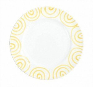 Gmundner Keramik Gelbgeflammt Speisetell