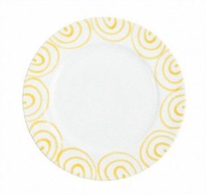 Gmundner Keramik Gelbgeflammt Speisetell