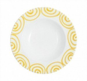 Gmundner Keramik Gelbgeflammt Suppentell