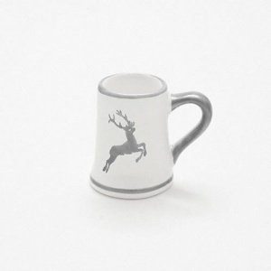 Gmundner Keramik Grauer Hirsch Krug Stam