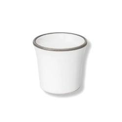 Gmundner Keramik Grauer Rand Eierbecher 