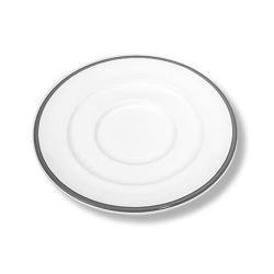 Gmundner Keramik Grauer Rand Kaffee-Unte