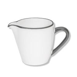 Gmundner Keramik Grauer Rand Milchgießer