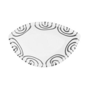 Gmundner Keramik Graugeflammt Dekoschale