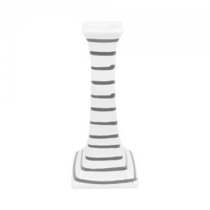 Gmundner Keramik Graugeflammt Kerzenstän