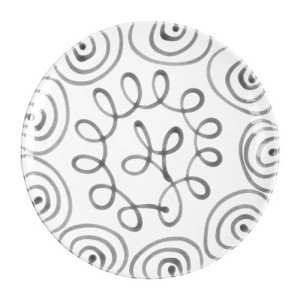 Gmundner Keramik Graugeflammt Speisetell