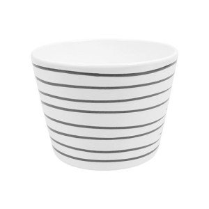 Gmundner Keramik Graugeflammt Übertopf L