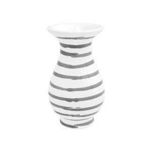 Gmundner Keramik Graugeflammt Vase 11 cm