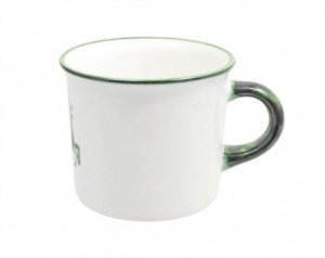 Gmundner Keramik Grüner Hirsch Becher mi