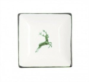 Gmundner Keramik Grüner Hirsch Snack Sch