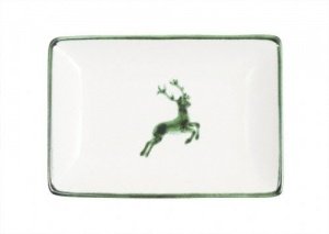 Gmundner Keramik Grüner Hirsch Snack Sch