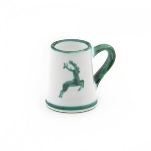 Gmundner Keramik Grüner Hirsch Stamperl 