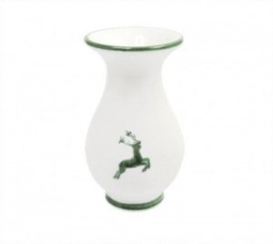 Gmundner Keramik Grüner Hirsch Vase Form