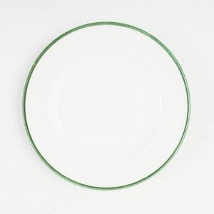 Gmundner Keramik Grüner Rand Desserttell