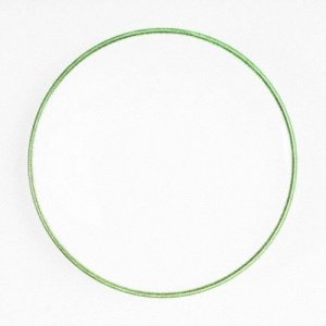 Gmundner Keramik Grüner Rand Kaffee-/Tee