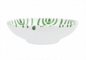 Gmundner Keramik Grüngeflammt Schale uni