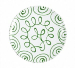 Gmundner Keramik Grüngeflammt Speisetell