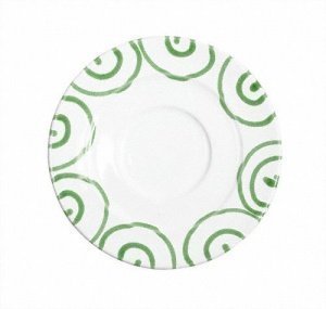 Gmundner Keramik Grüngeflammt Untertasse