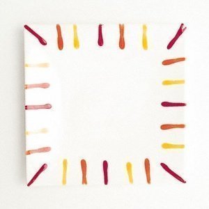 Gmundner Keramik Landlust Platte quadrat