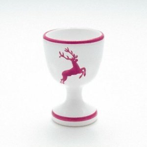 Gmundner Keramik Roter Hirsch Eierbecher