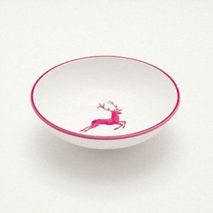 Gmundner Keramik Roter Hirsch Schale uni