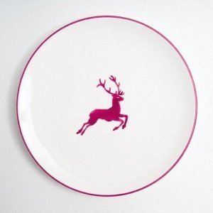 Gmundner Keramik Roter Hirsch Speisetell