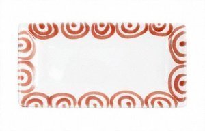 Gmundner Keramik Rotgeflammt Snack Schal