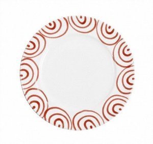 Gmundner Keramik Rotgeflammt Speisetelle