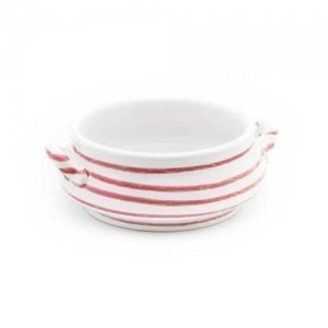 Gmundner Keramik Rotgeflammt Suppenschal