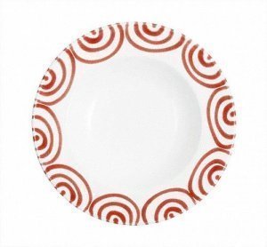 Gmundner Keramik Rotgeflammt Suppentelle