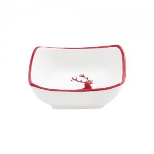 Gmundner Keramik Rubinroter Hirsch Schäl