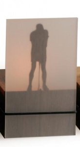 _ GOLF-SCHATTEN Schattenspiel PUTTEN