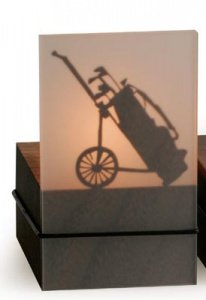 _ GOLF-SCHATTEN Schattenspiel TROLLEY