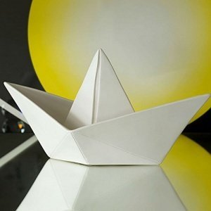 Lampe Boot origami