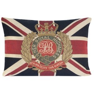 Gobelin-Kissen "Her Royal Highness"