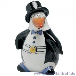 Goebel Adam & Ziege Streuer Pinguin Bräu