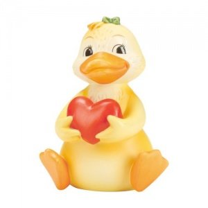 Goebel Bunte Tierwelt Enna Ente mit Herz