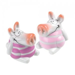 Goebel Die Liliputs Fritz & Frida Ferkli