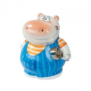 Goebel Fashion Animals Holger Hippo Salz