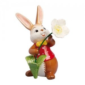 Goebel Frühlingserwachen Hase mit Christ